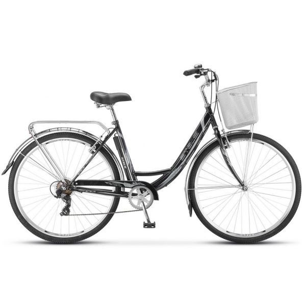 Городской велосипед Stels Navigator 395 28 Z010 черный 2018