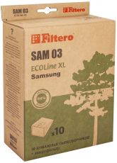 Пылесборник Filtero SAM 03 ECOLine XL бумажный, 5 шт.